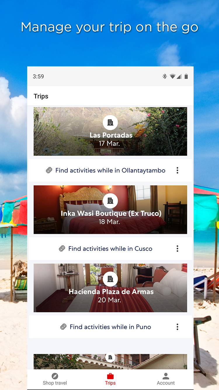 اسکرین شات 4 برنامه CheapTickets Hotels & Flights