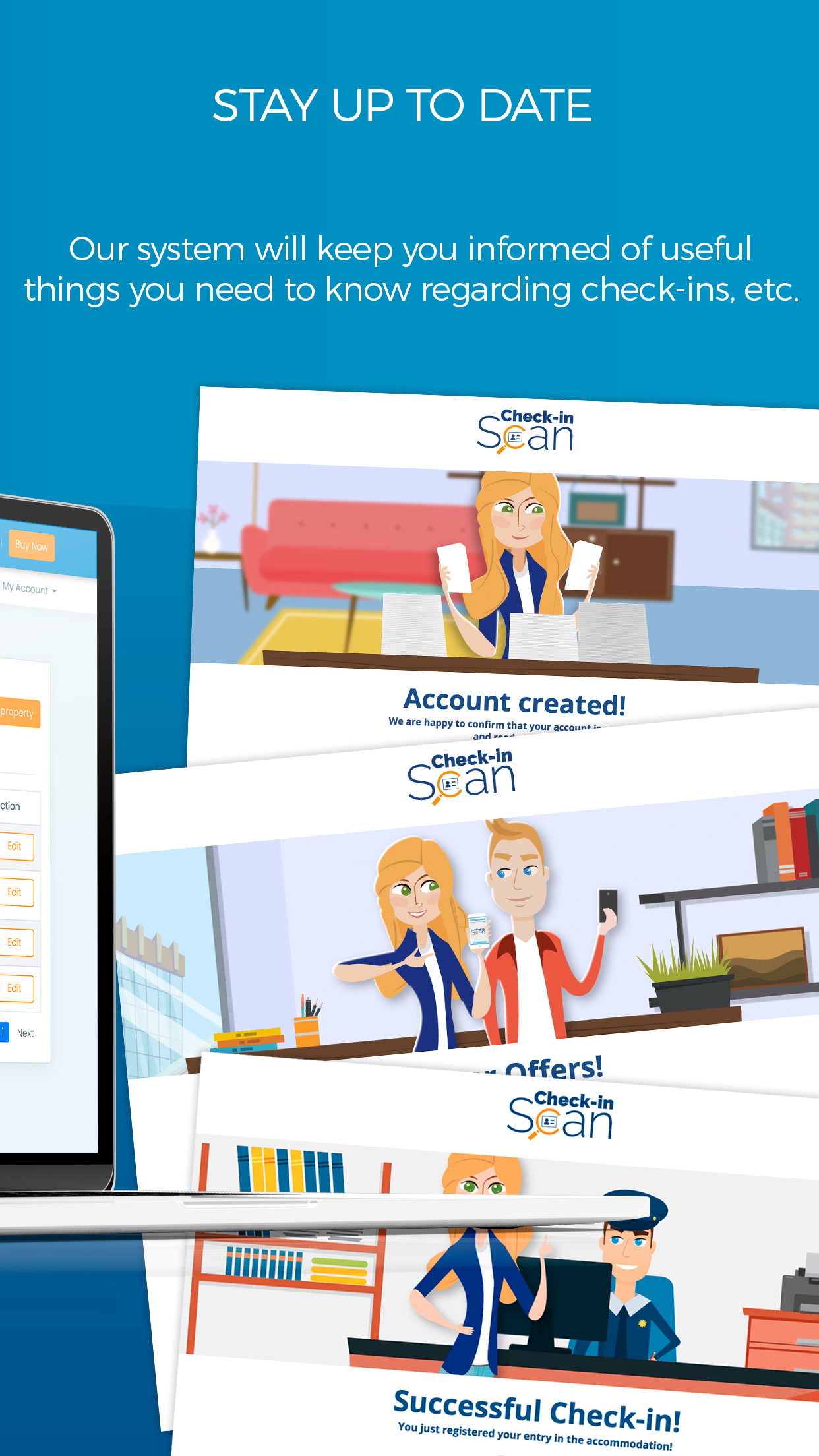 اسکرین شات 8 برنامه Check-in Scan