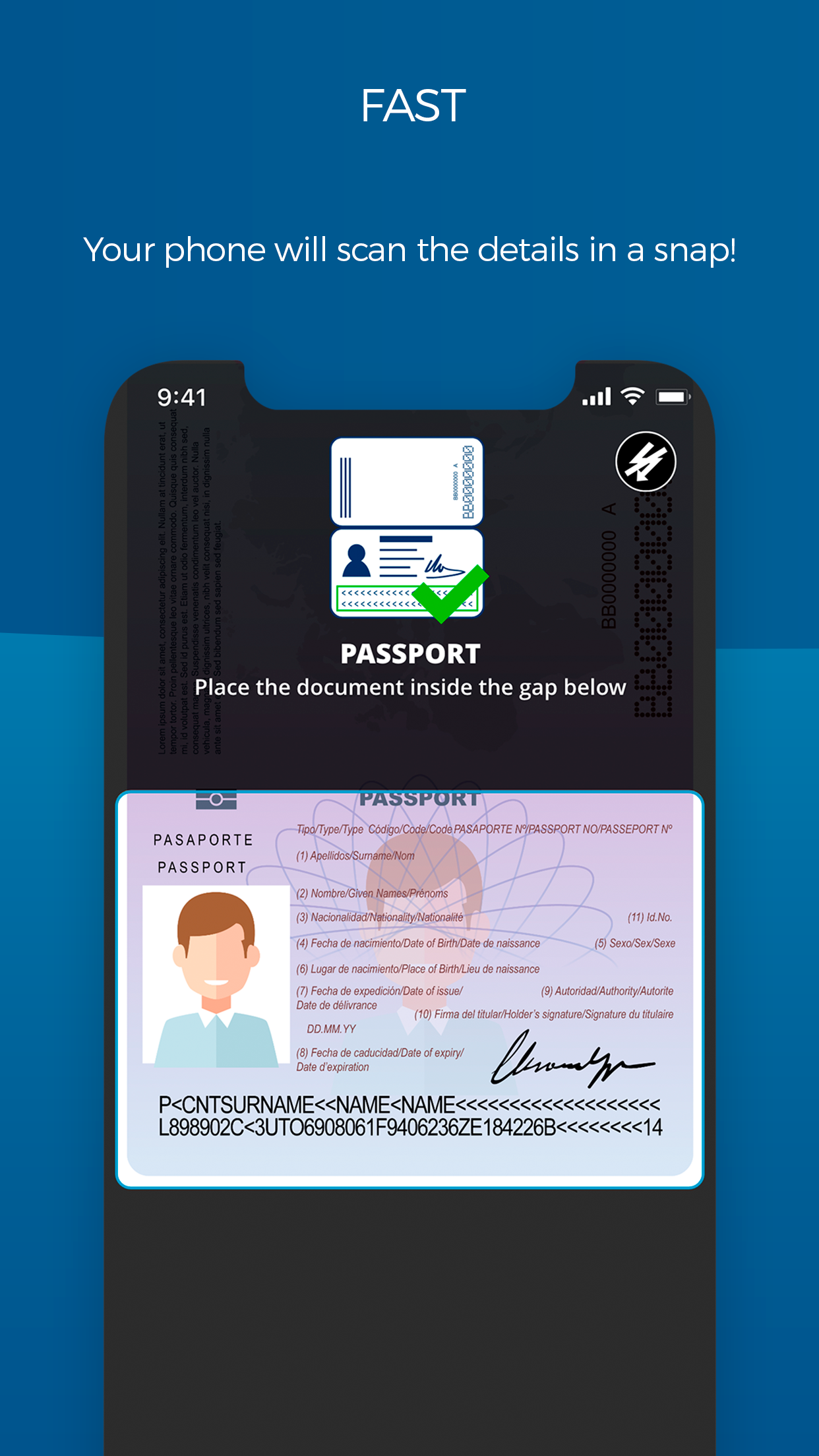 اسکرین شات 3 برنامه Check-in Scan