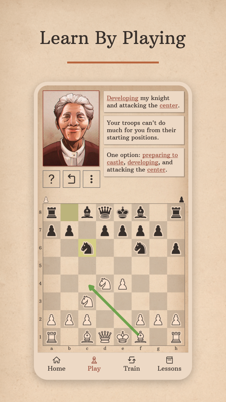 اسکرین شات 3 بازی Learn Chess with Dr. Wolf