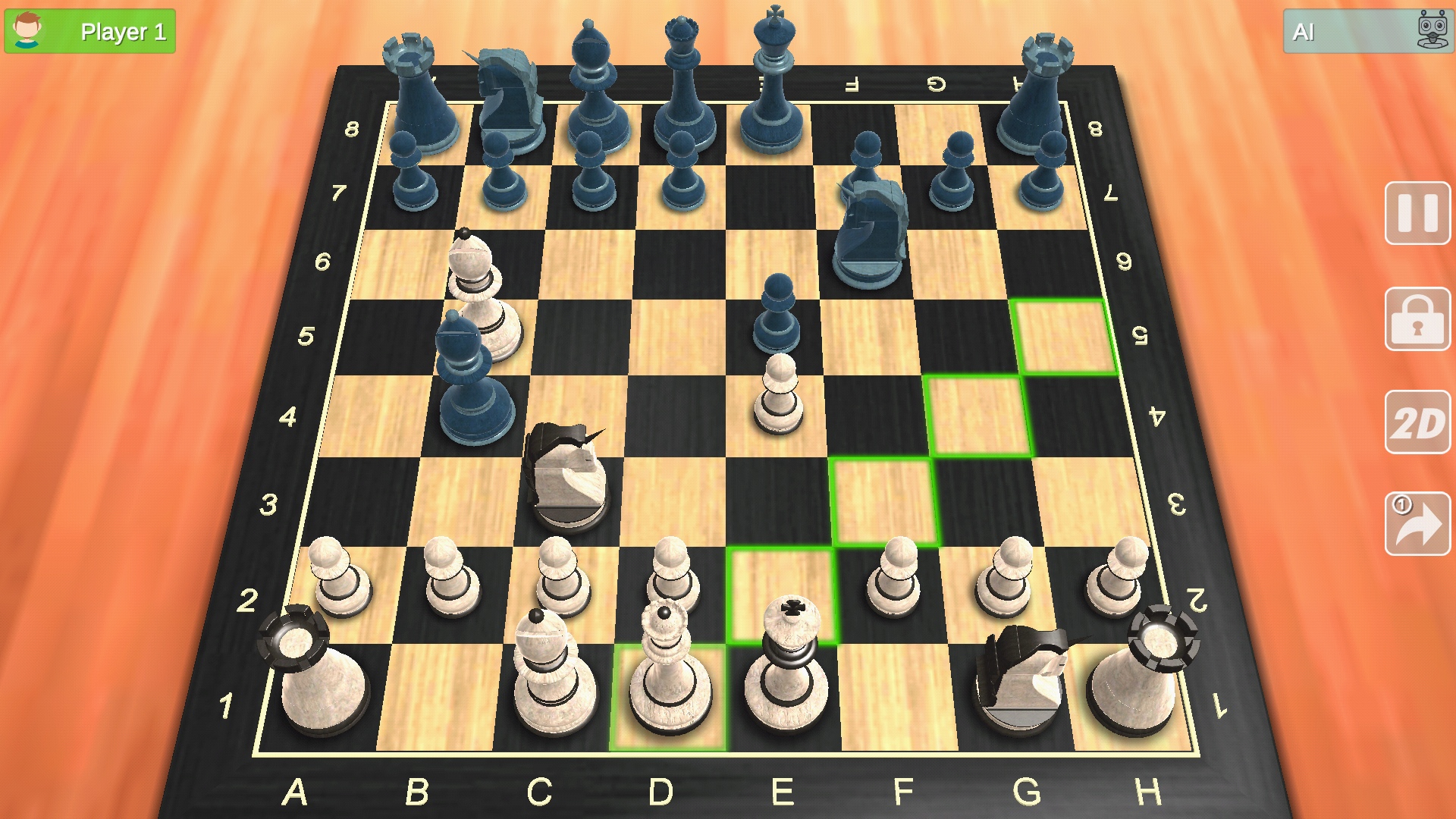 اسکرین شات 4 بازی Chess Master 3D - Royal Game