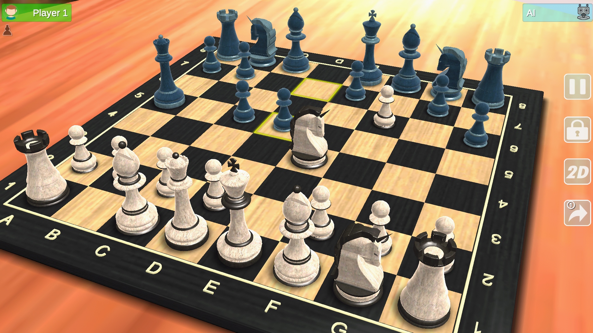 اسکرین شات 2 بازی Chess Master 3D - Royal Game
