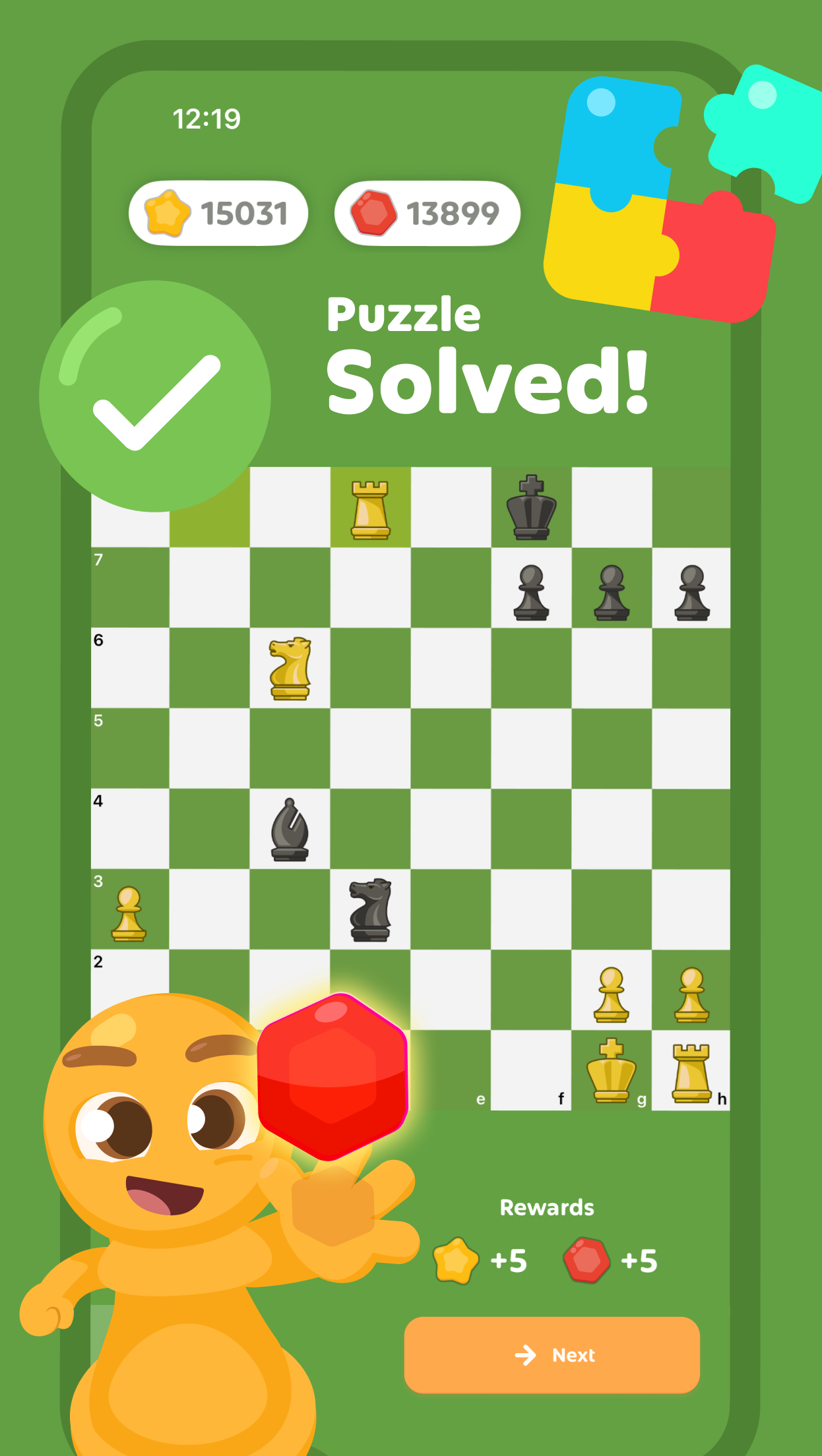 اسکرین شات 6 بازی Chess for Kids - Play & Learn