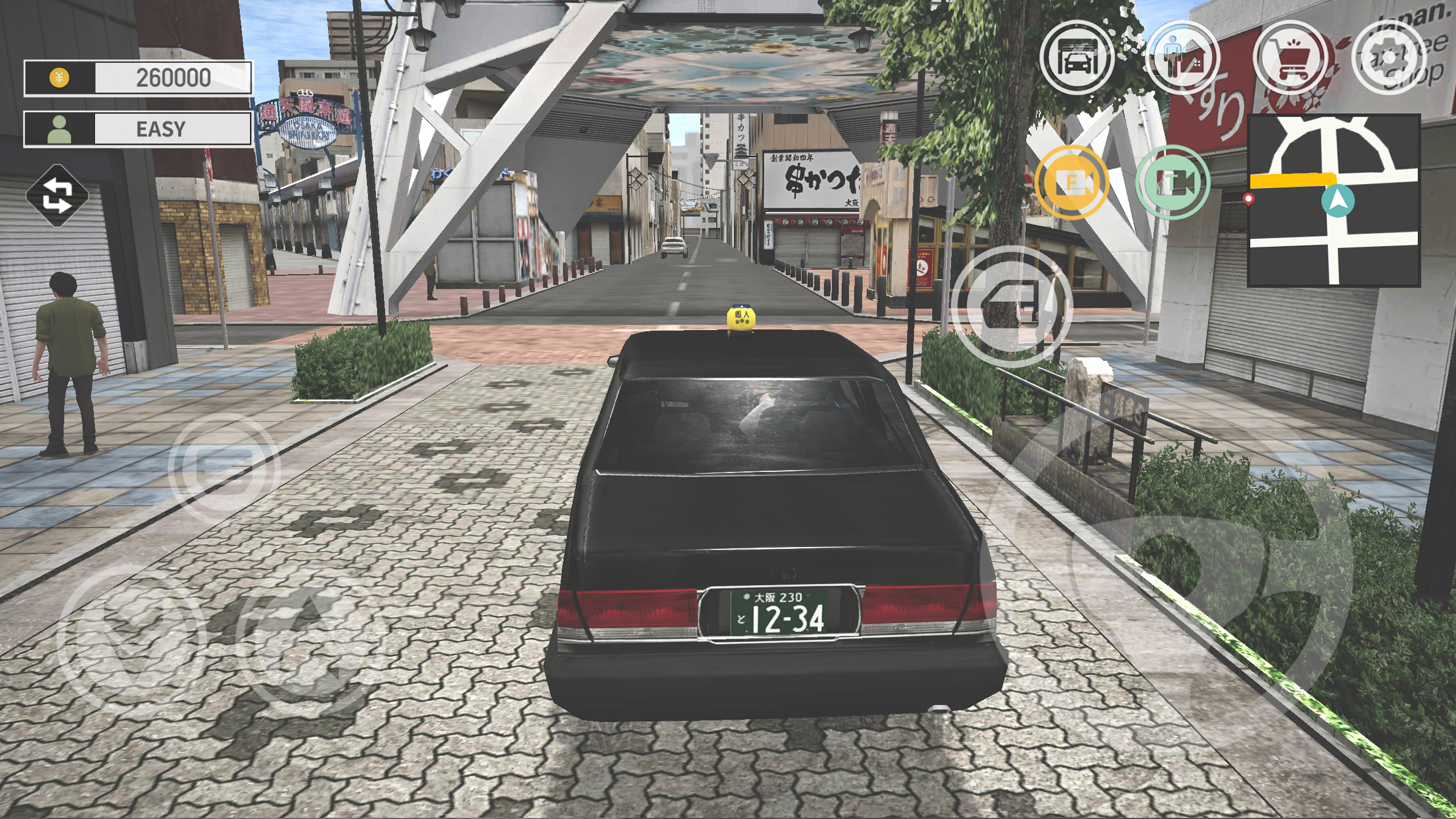 اسکرین شات 1 بازی Japan Taxi Simulator : Driving