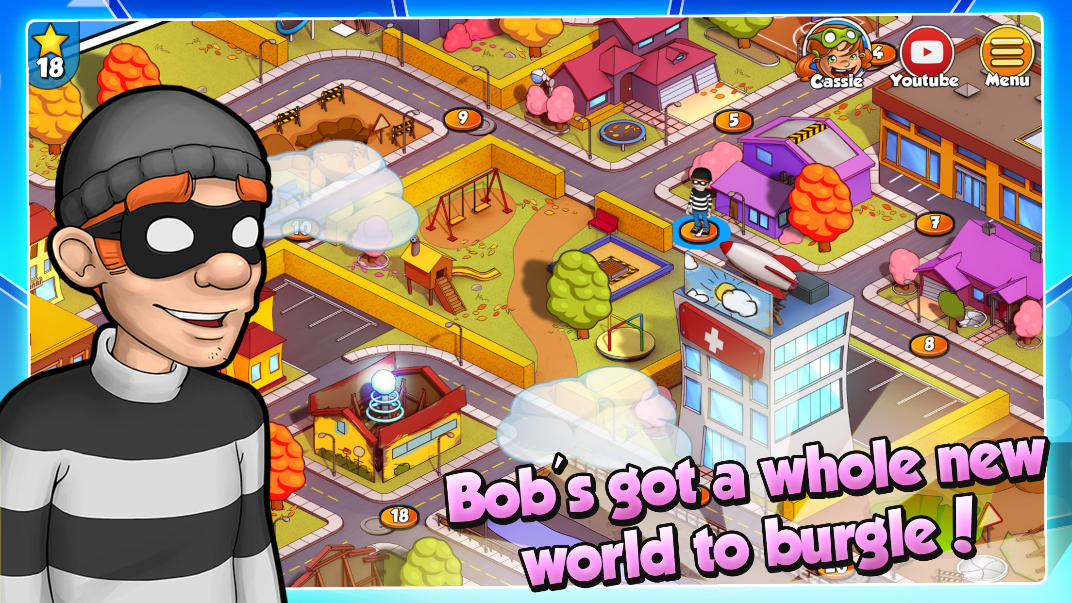 اسکرین شات 7 بازی Robbery Bob 2: Double Trouble