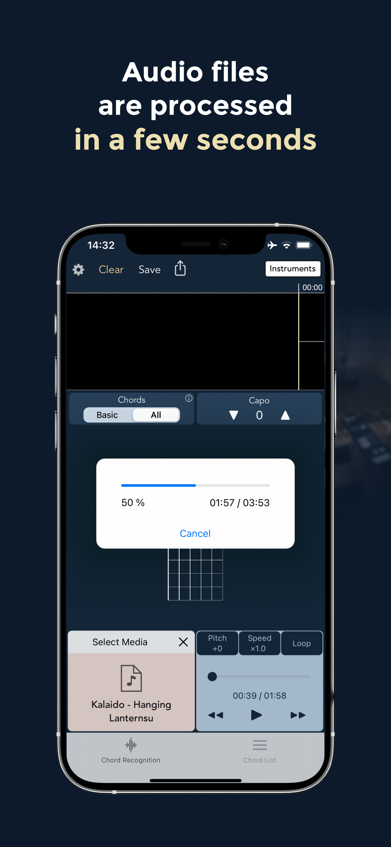 اسکرین شات 6 برنامه Chord ai - learn any song