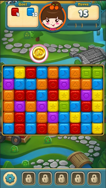 اسکرین شات 3 بازی CubeBlast