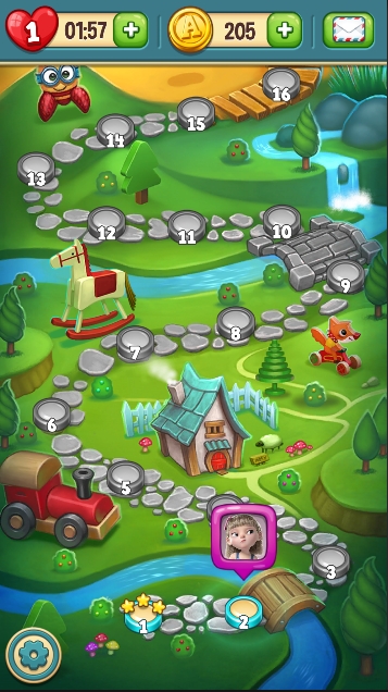 اسکرین شات 2 بازی CubeBlast