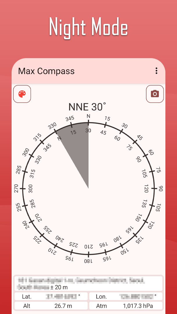 اسکرین شات 6 برنامه Max Compass