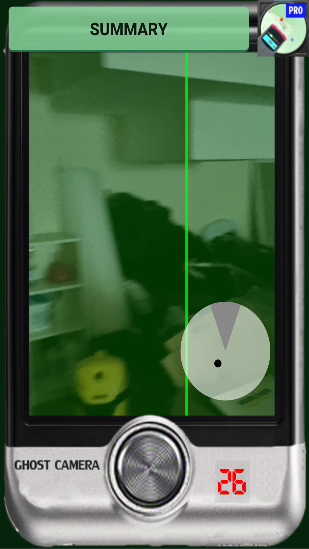 اسکرین شات 2 برنامه Ghost Detector Radar Prank