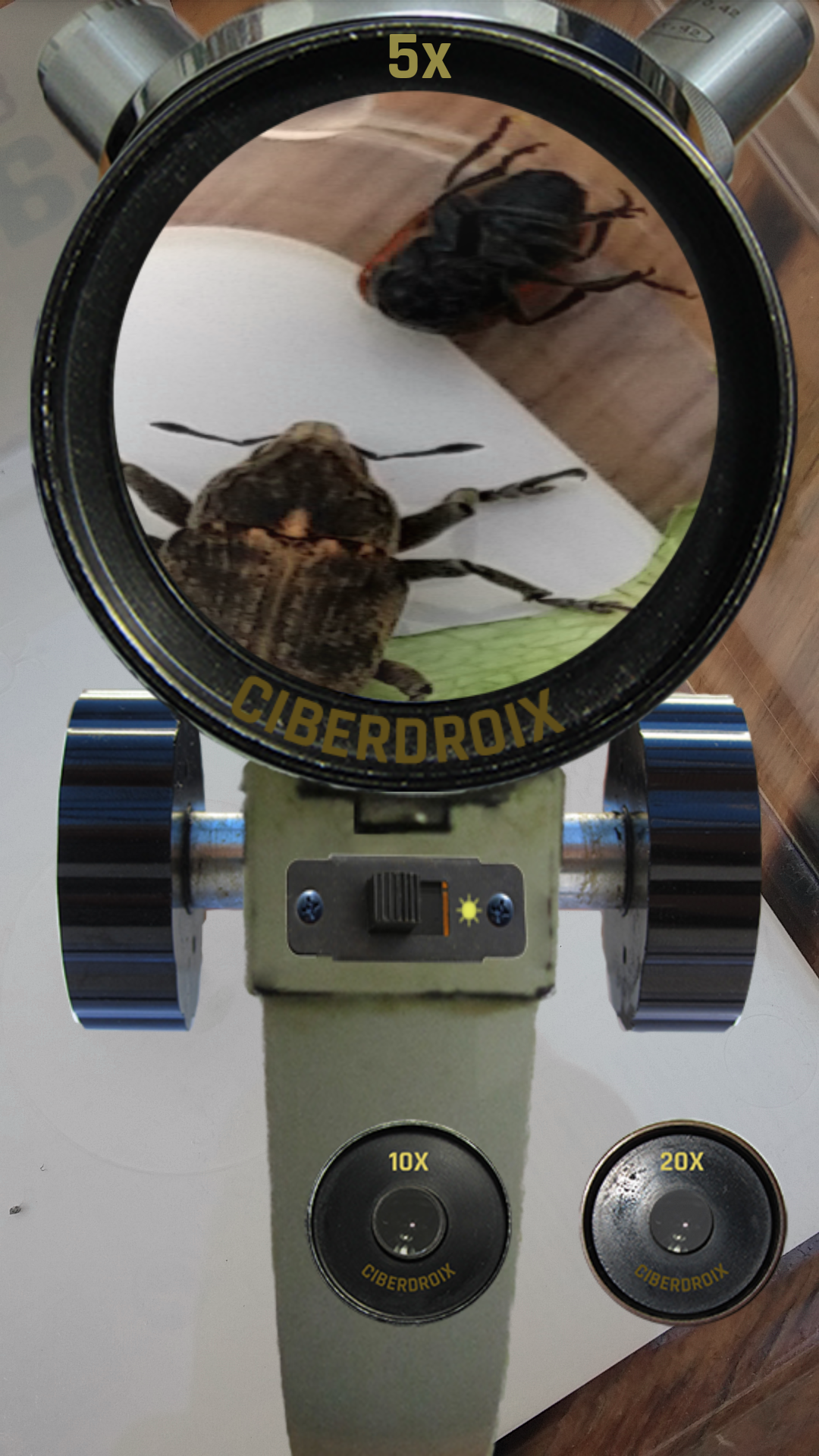 اسکرین شات 8 برنامه Microscope