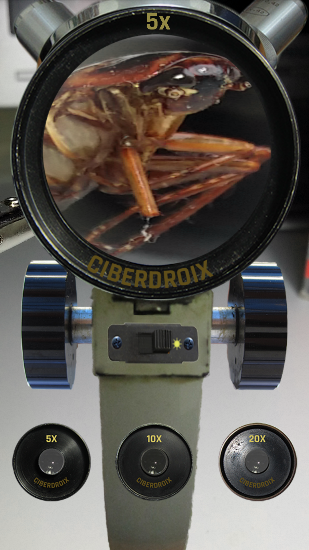 اسکرین شات 5 برنامه Microscope