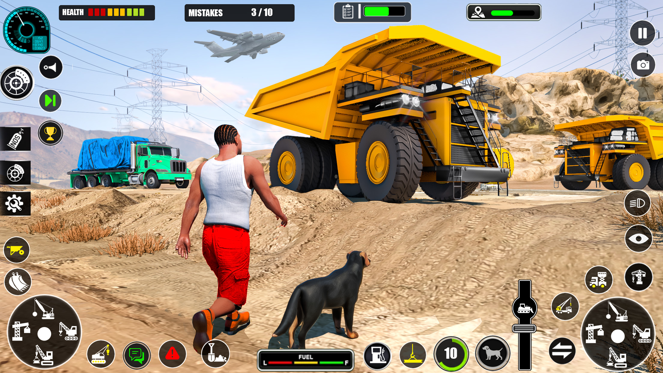 اسکرین شات 1 برنامه City Construction Sim 3d Games
