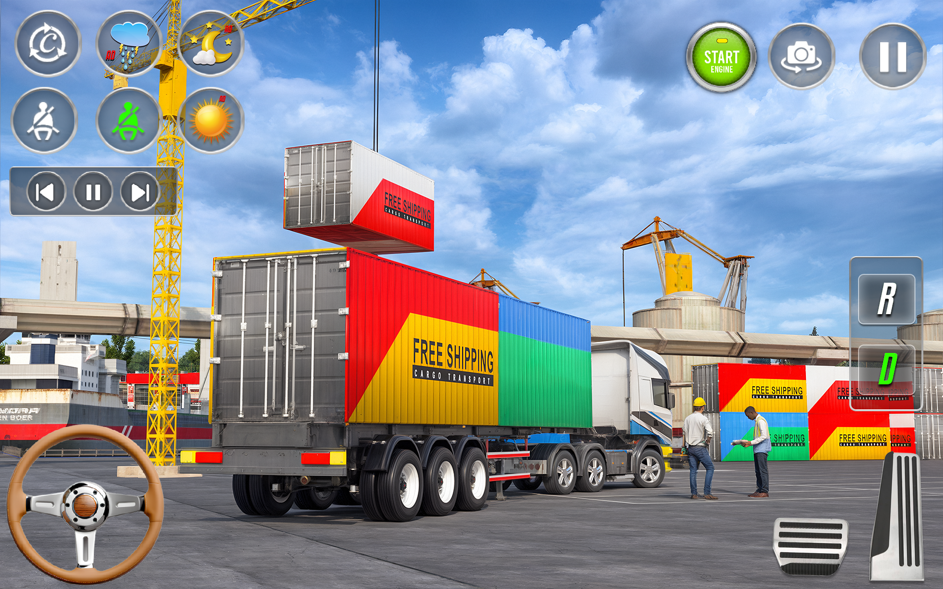 اسکرین شات 3 بازی Truck Games: Truck Simulator