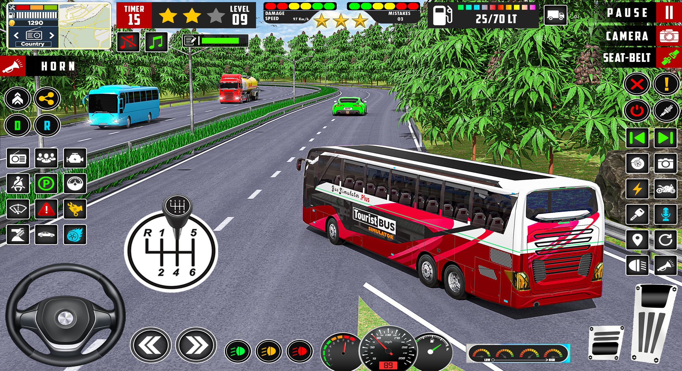 اسکرین شات 2 بازی City Bus Simulator 3D Bus Game