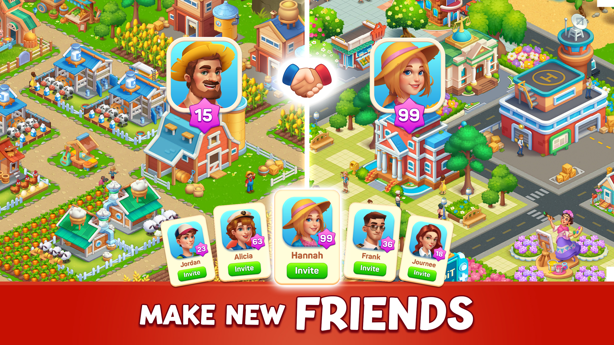 اسکرین شات 7 بازی Farm City: Farming & Building