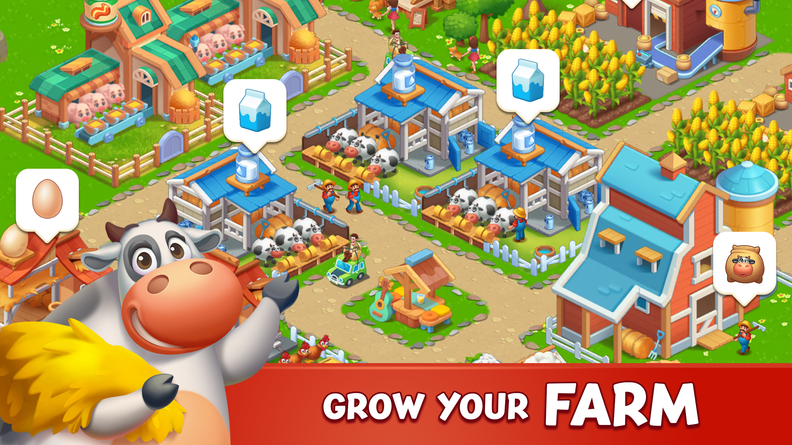 اسکرین شات 6 بازی Farm City: Farming & Building