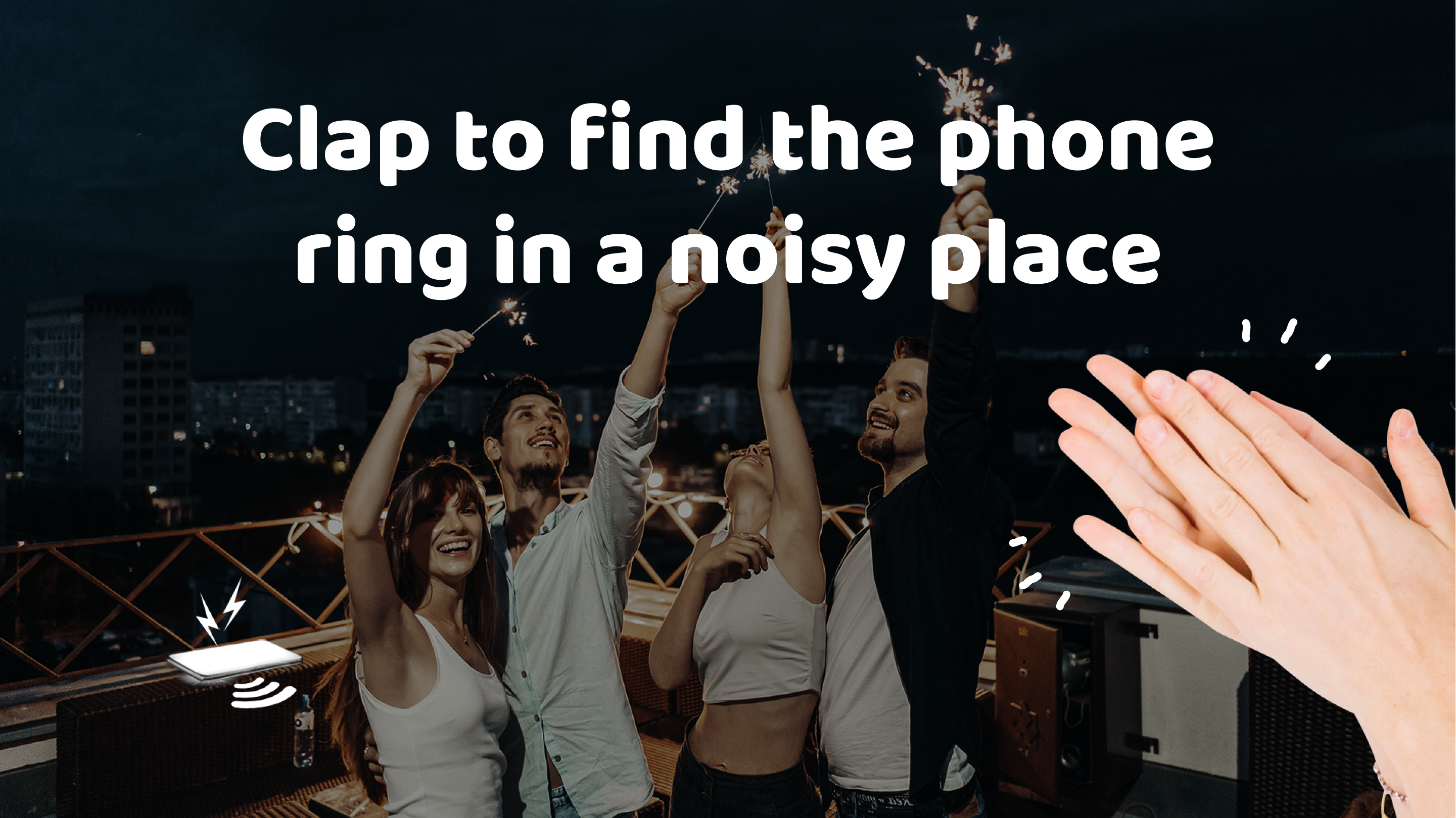 اسکرین شات 3 برنامه Find My Phone By Clap, Whistle