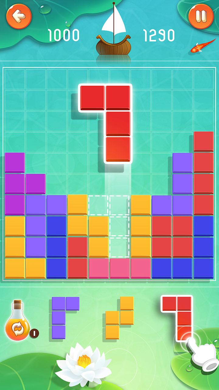 اسکرین شات 1 بازی Block Puzzle