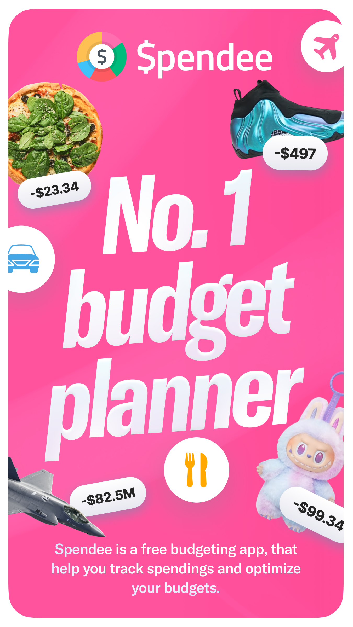 اسکرین شات 1 برنامه Budget Planner & App: Spendee