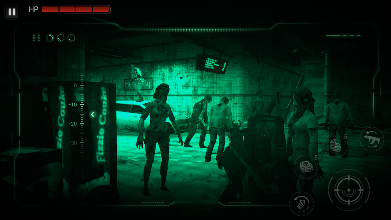 اسکرین شات 4 بازی Zombie Shooting : D-Day 2