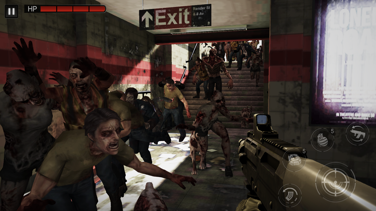 اسکرین شات 6 بازی Zombie Shooting : D-Day 2