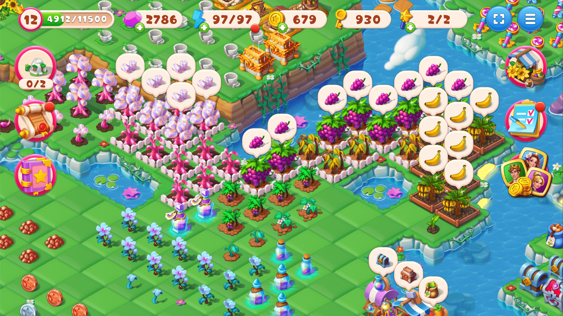 اسکرین شات 7 بازی Fairyland: Merge & Magic