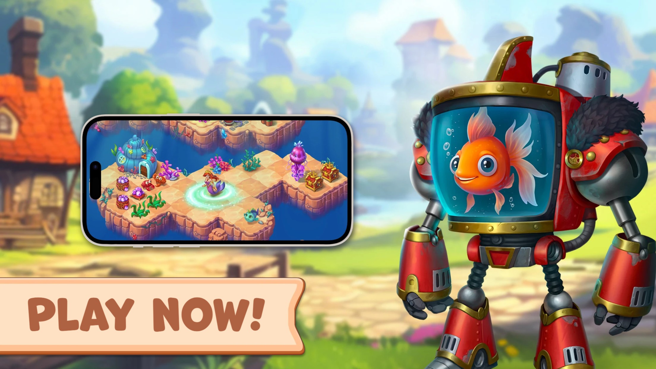 اسکرین شات 4 بازی Mergest Kingdom: Merge game