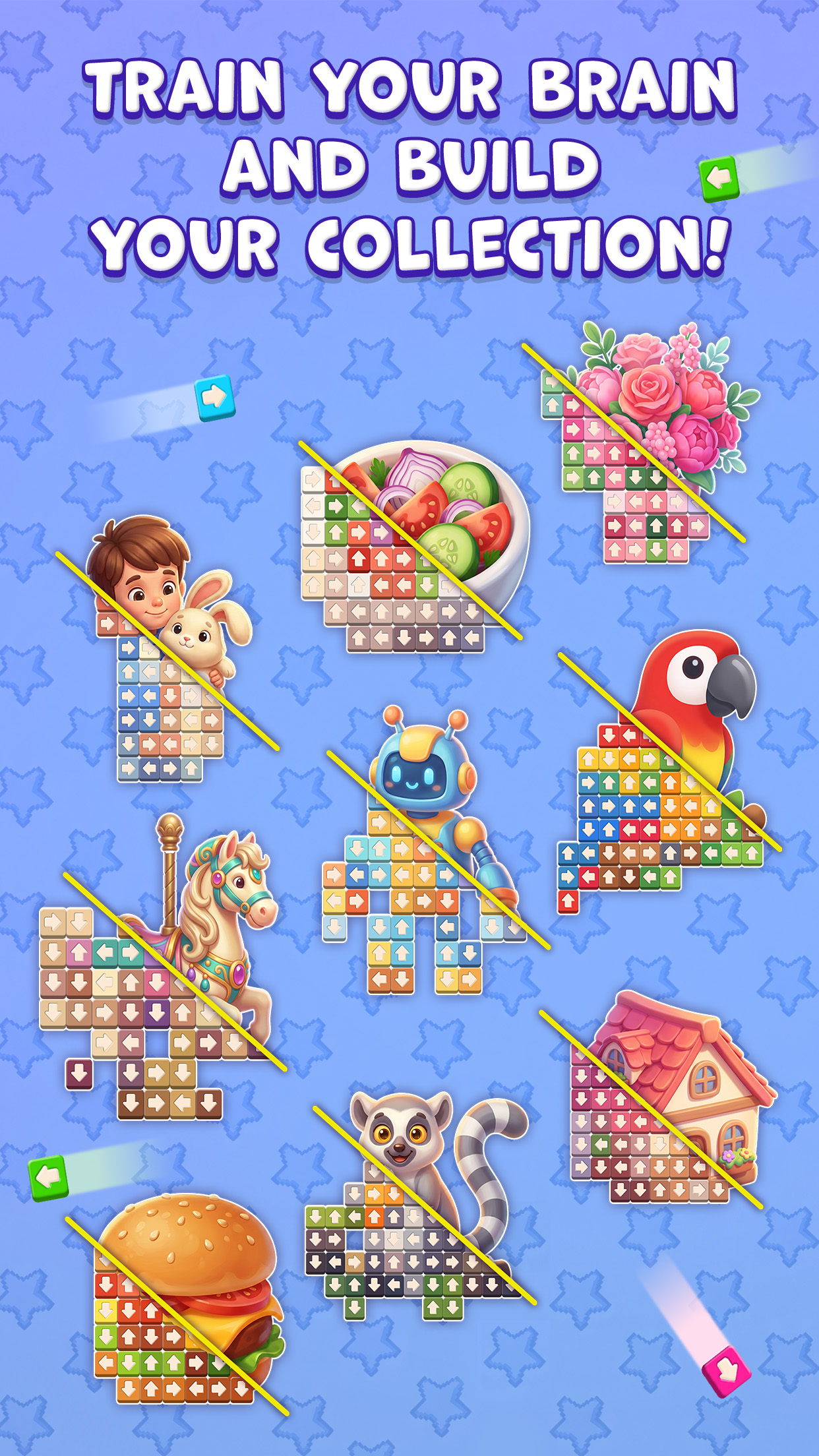 اسکرین شات 5 بازی Sort Tiles: Tap Away