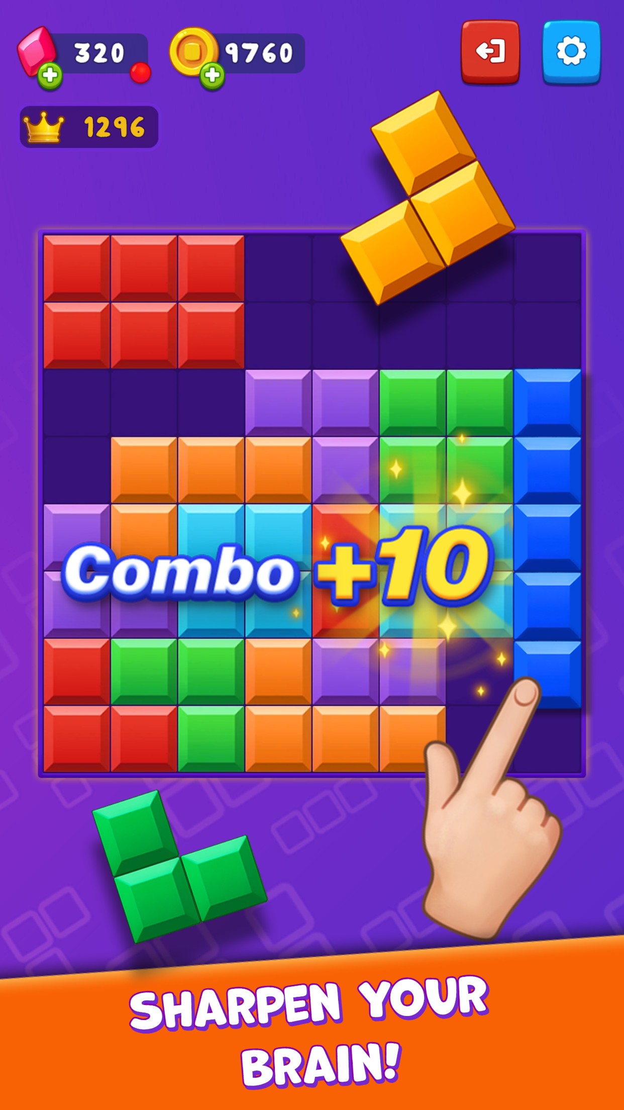 اسکرین شات 2 بازی BlockBuster: Adventures Puzzle