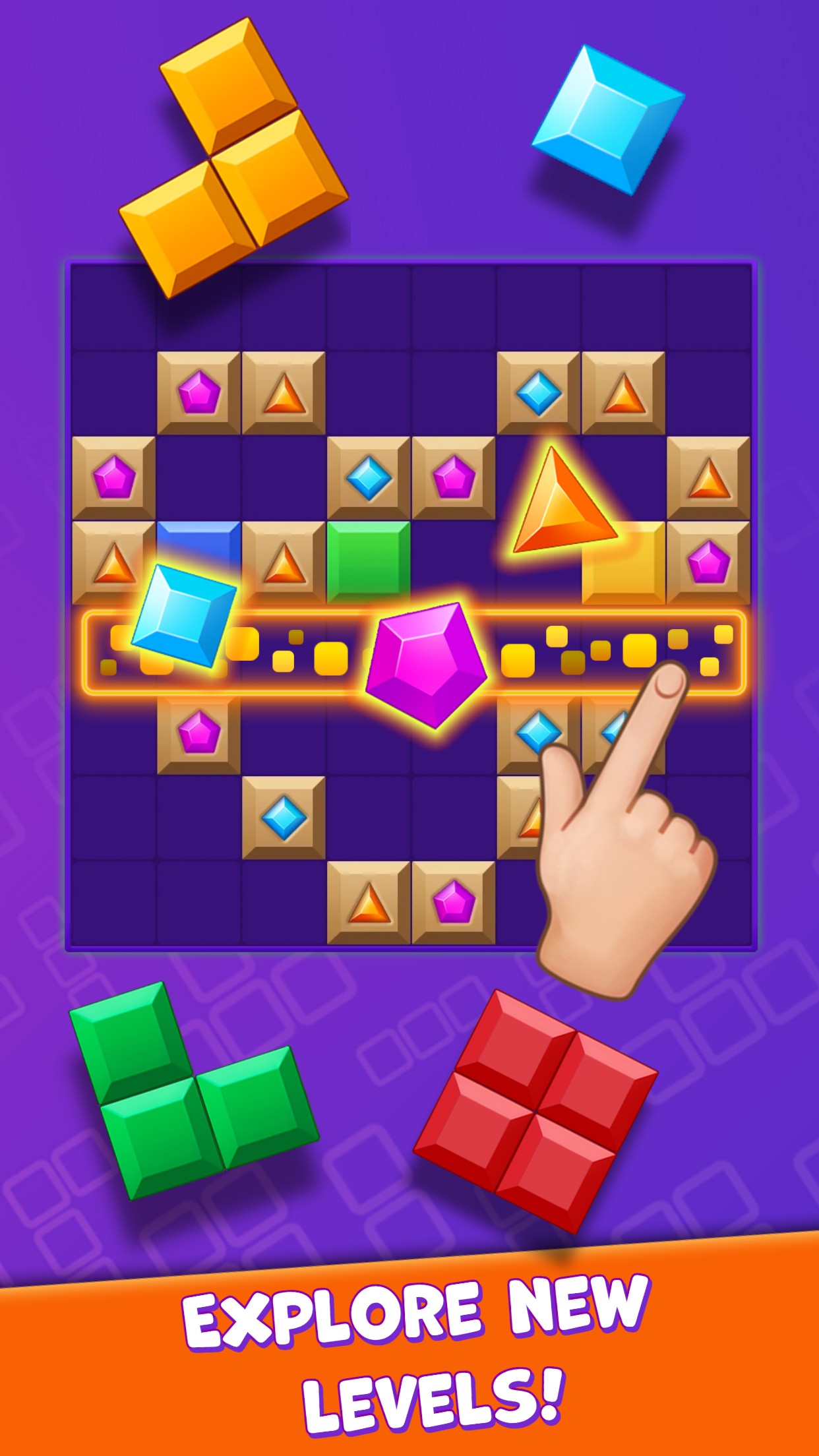 اسکرین شات 1 بازی BlockBuster: Adventures Puzzle
