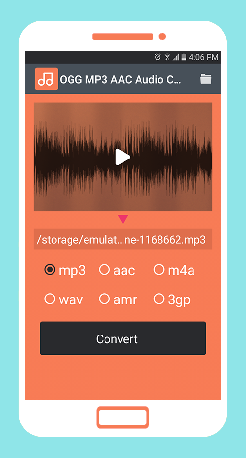 اسکرین شات 3 برنامه OGG MP3 AAC Audio Converter