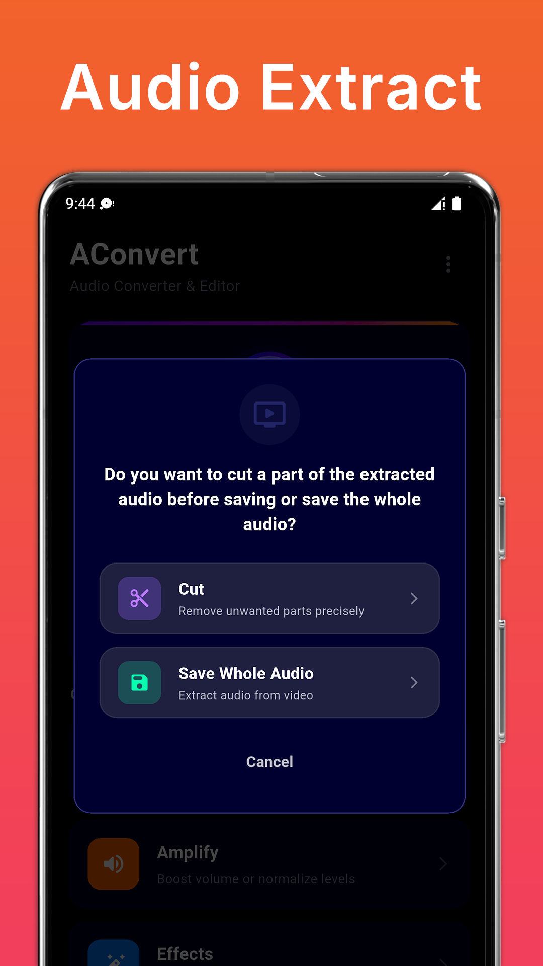اسکرین شات 5 برنامه Audio Converter: OGG FLAC MP3