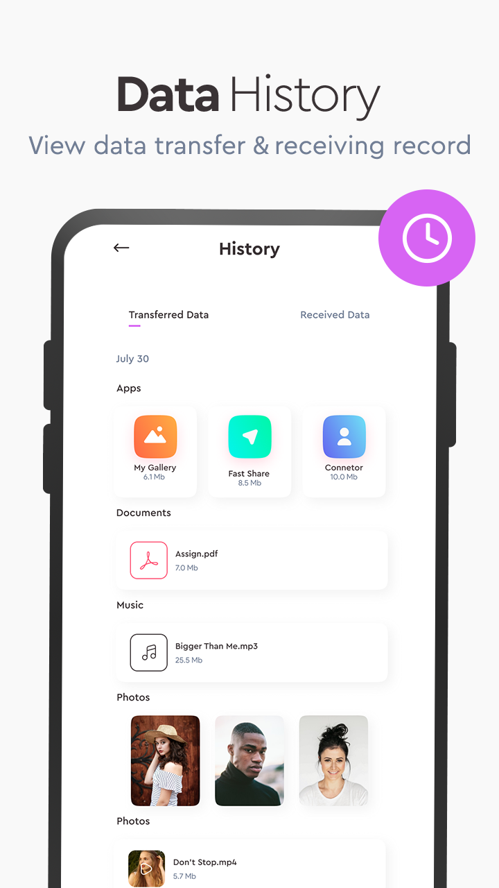 اسکرین شات 7 برنامه Phone Clone – Data Transfer