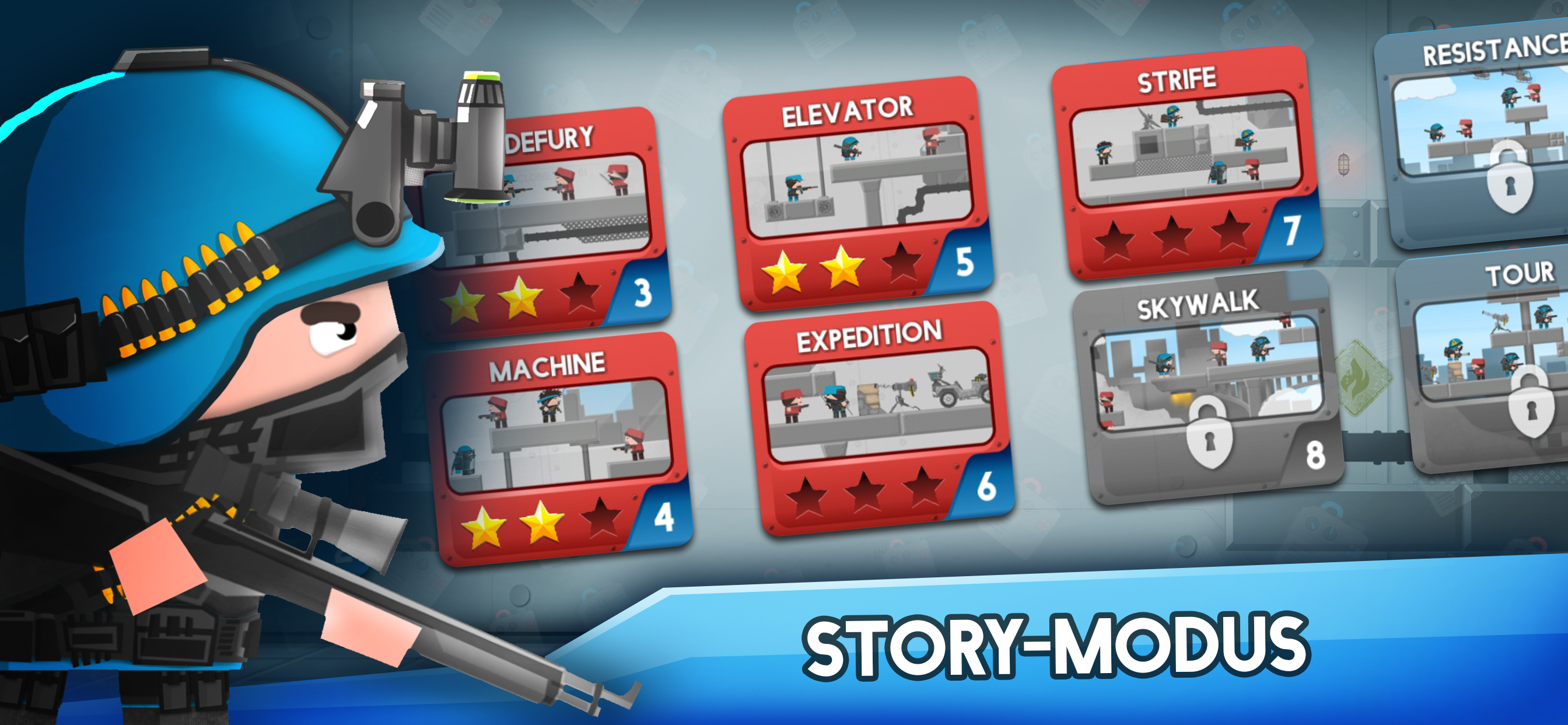 اسکرین شات 5 بازی Clone Armies: Battle Game