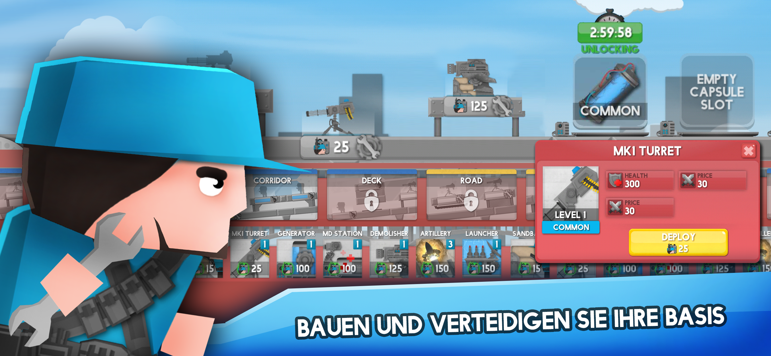 اسکرین شات 1 بازی Clone Armies: Battle Game