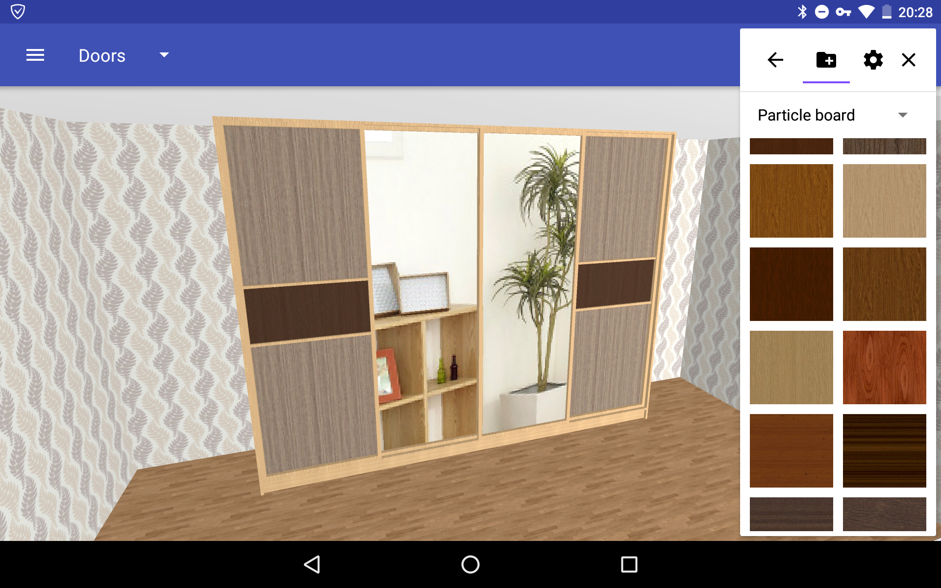 اسکرین شات 1 برنامه Closet Planner 3D