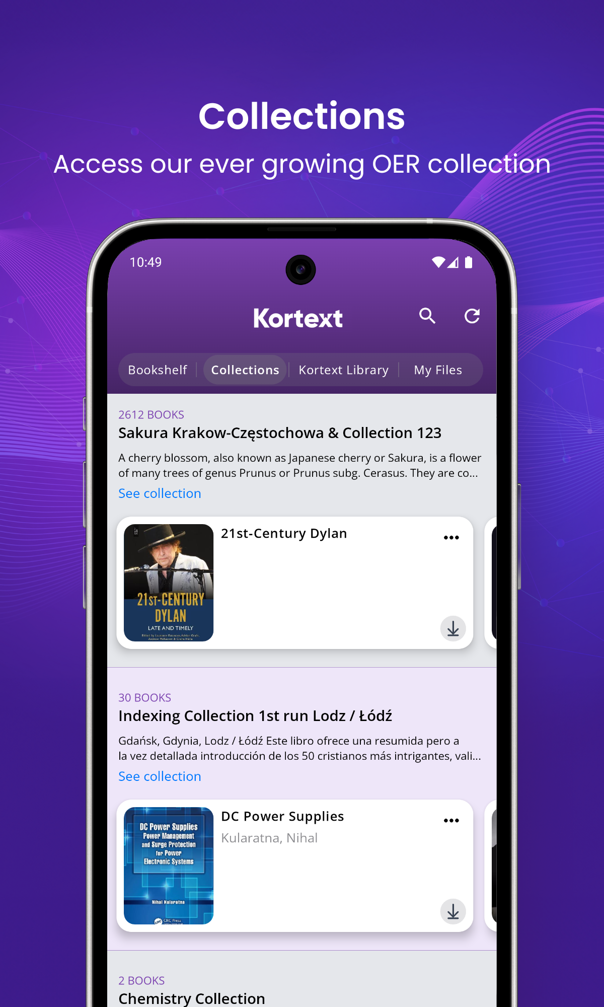 اسکرین شات 3 برنامه Kortext ebooks & etextbooks