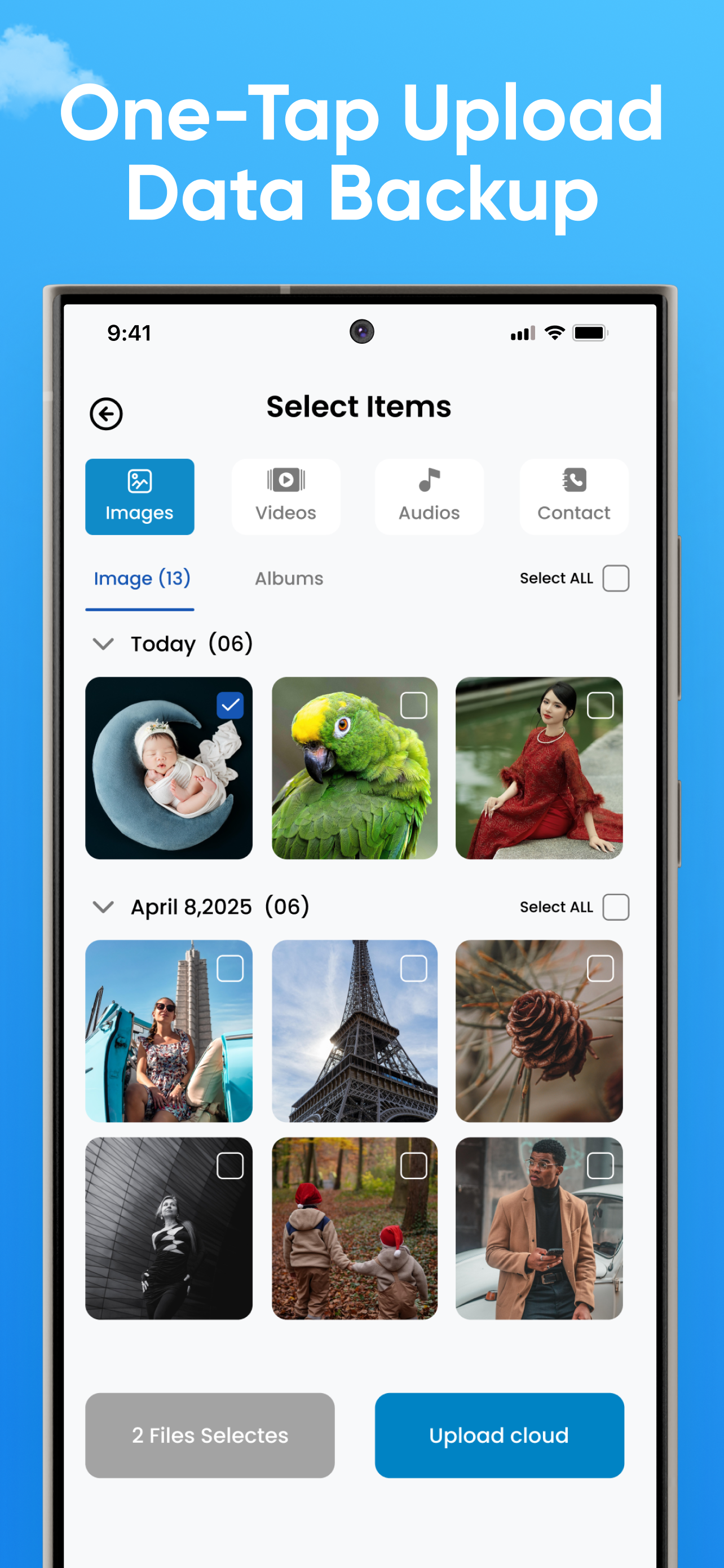 اسکرین شات 3 برنامه Cloud Storage: Data Backup