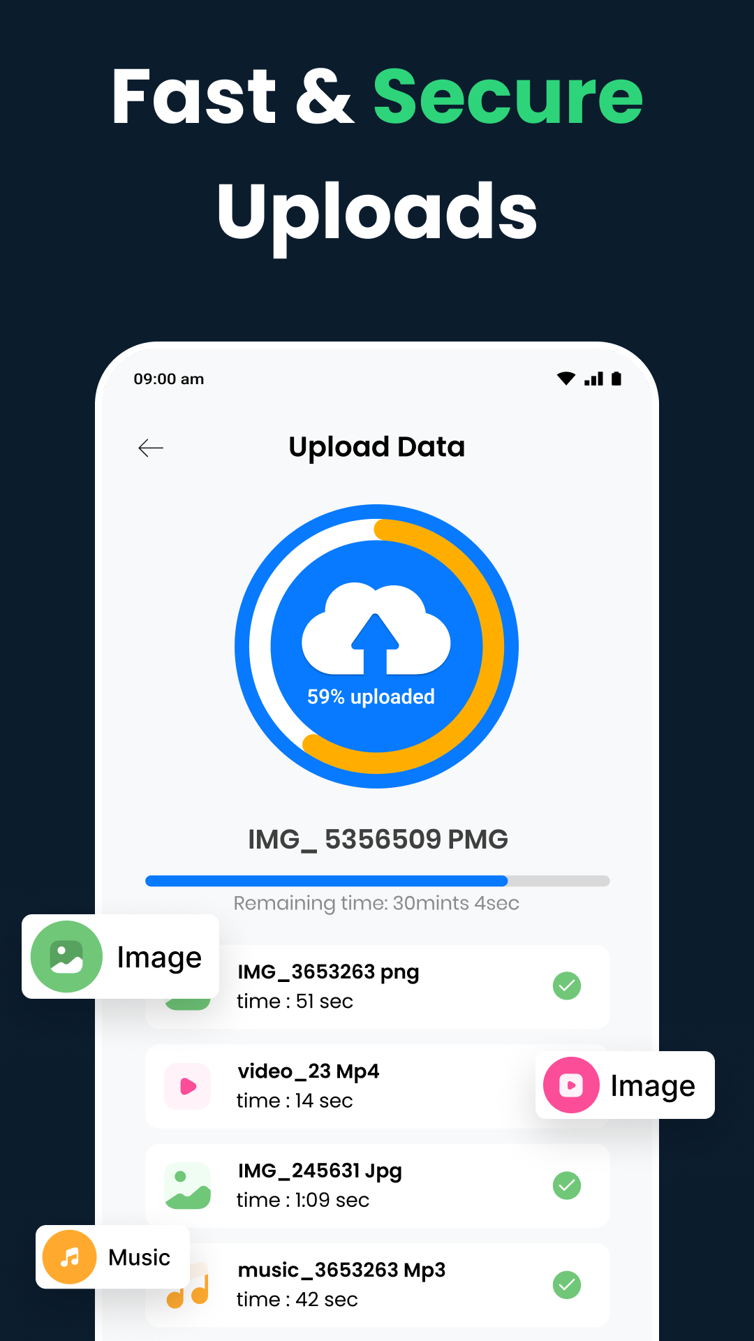 اسکرین شات 3 برنامه Cloud Storage: Data Backup