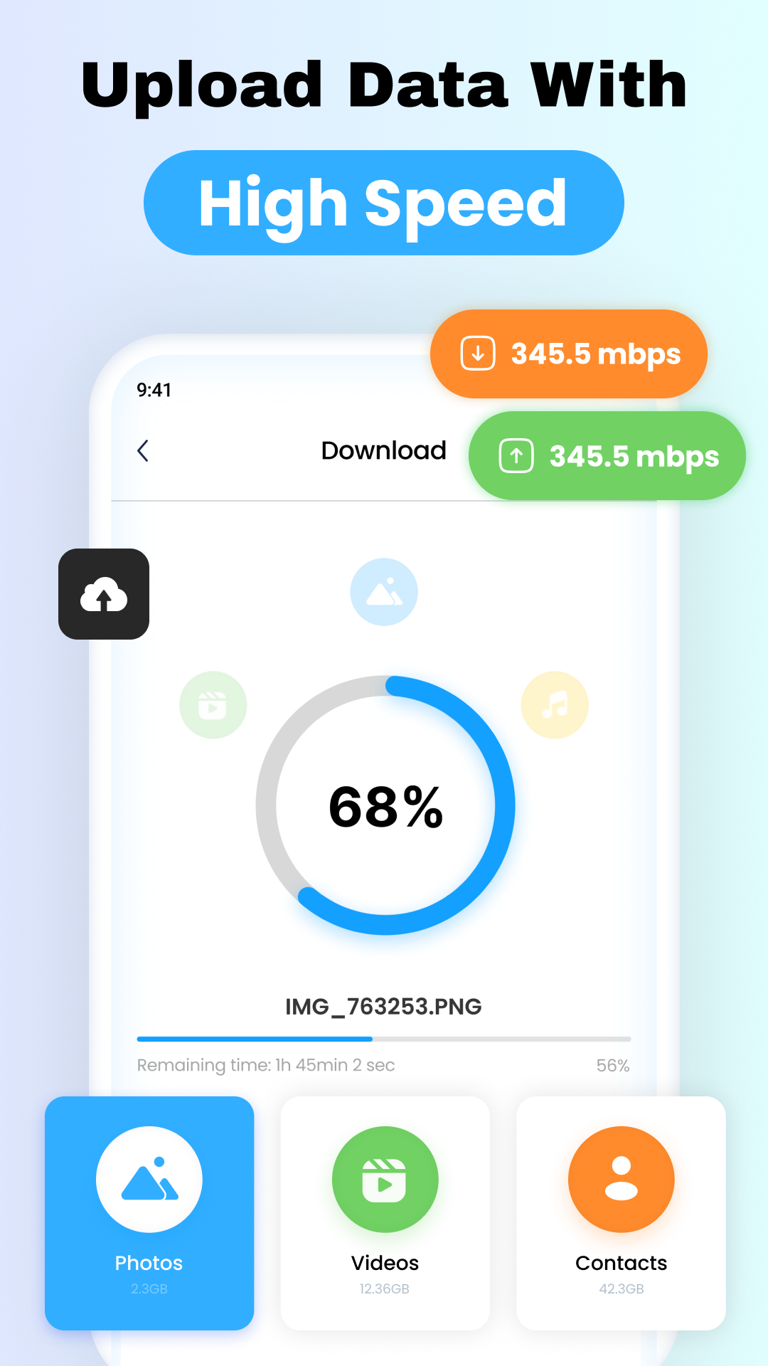اسکرین شات 2 برنامه Cloud Storage - Cloud Backup