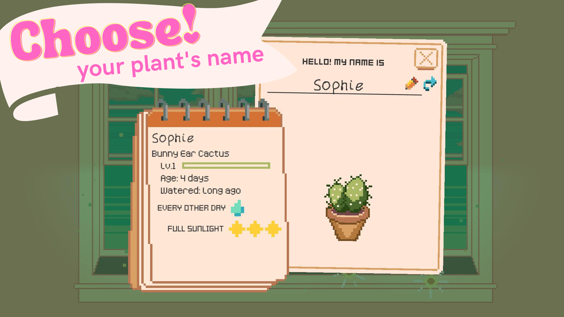 اسکرین شات 5 بازی Window Garden - Lofi Idle Game