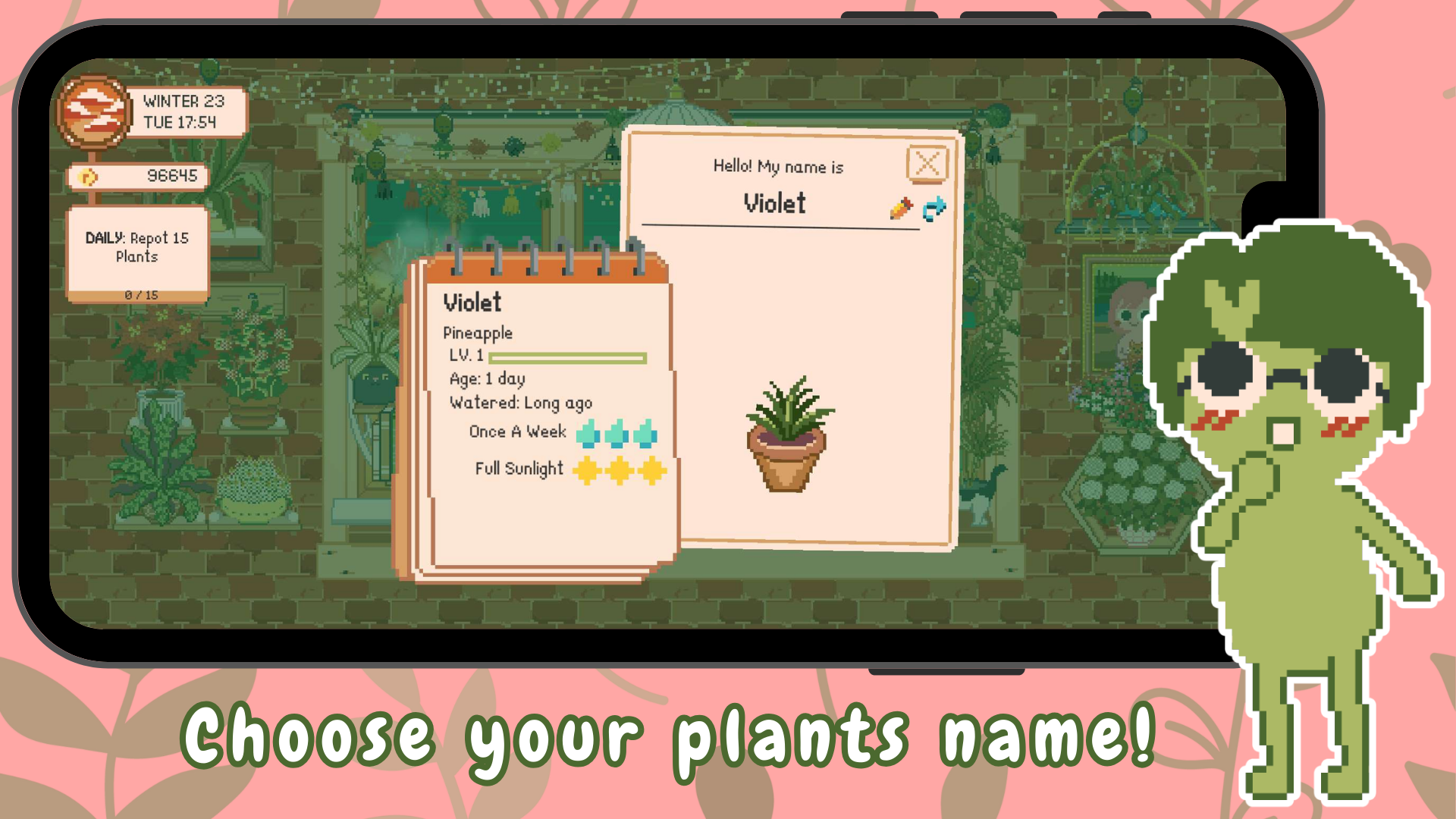 اسکرین شات 4 بازی Window Garden - Lofi Idle Game