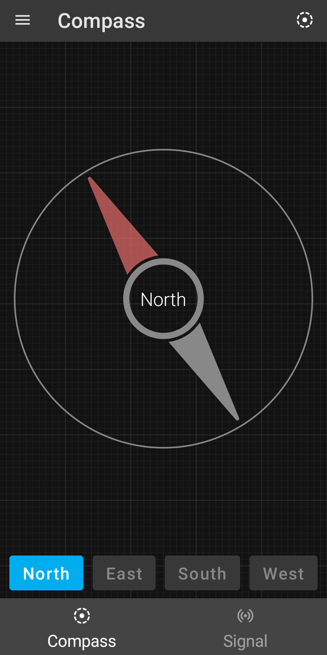 اسکرین شات 4 برنامه Compass and GPS tools