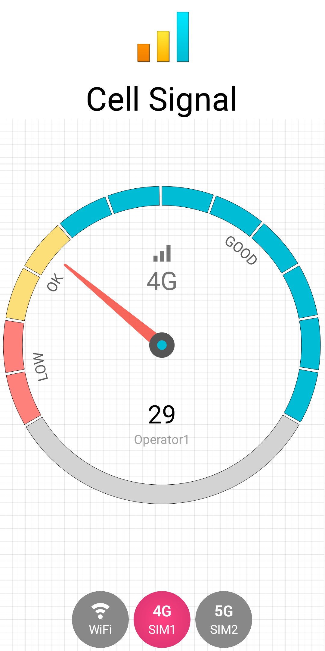 اسکرین شات 2 برنامه Signal Strength