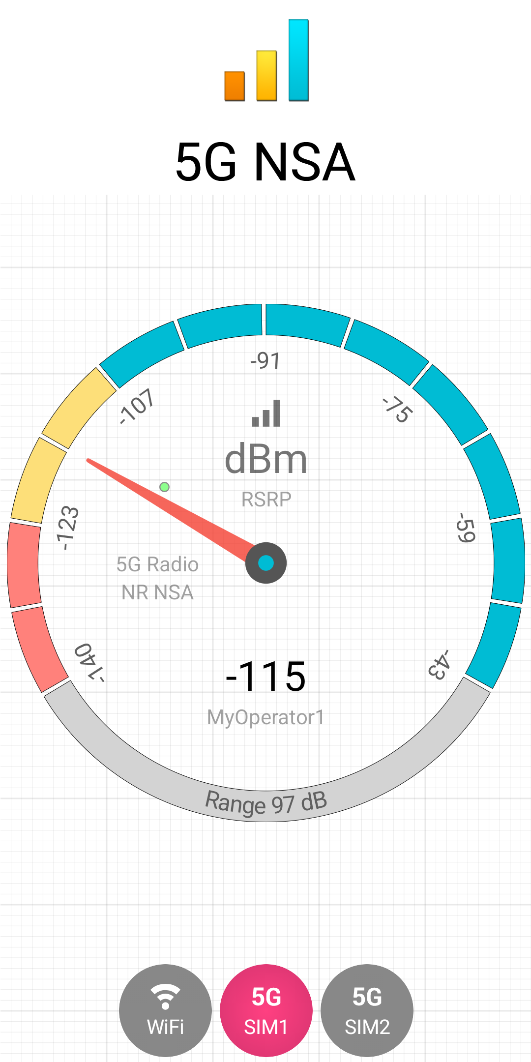 اسکرین شات 3 برنامه Signal Strength