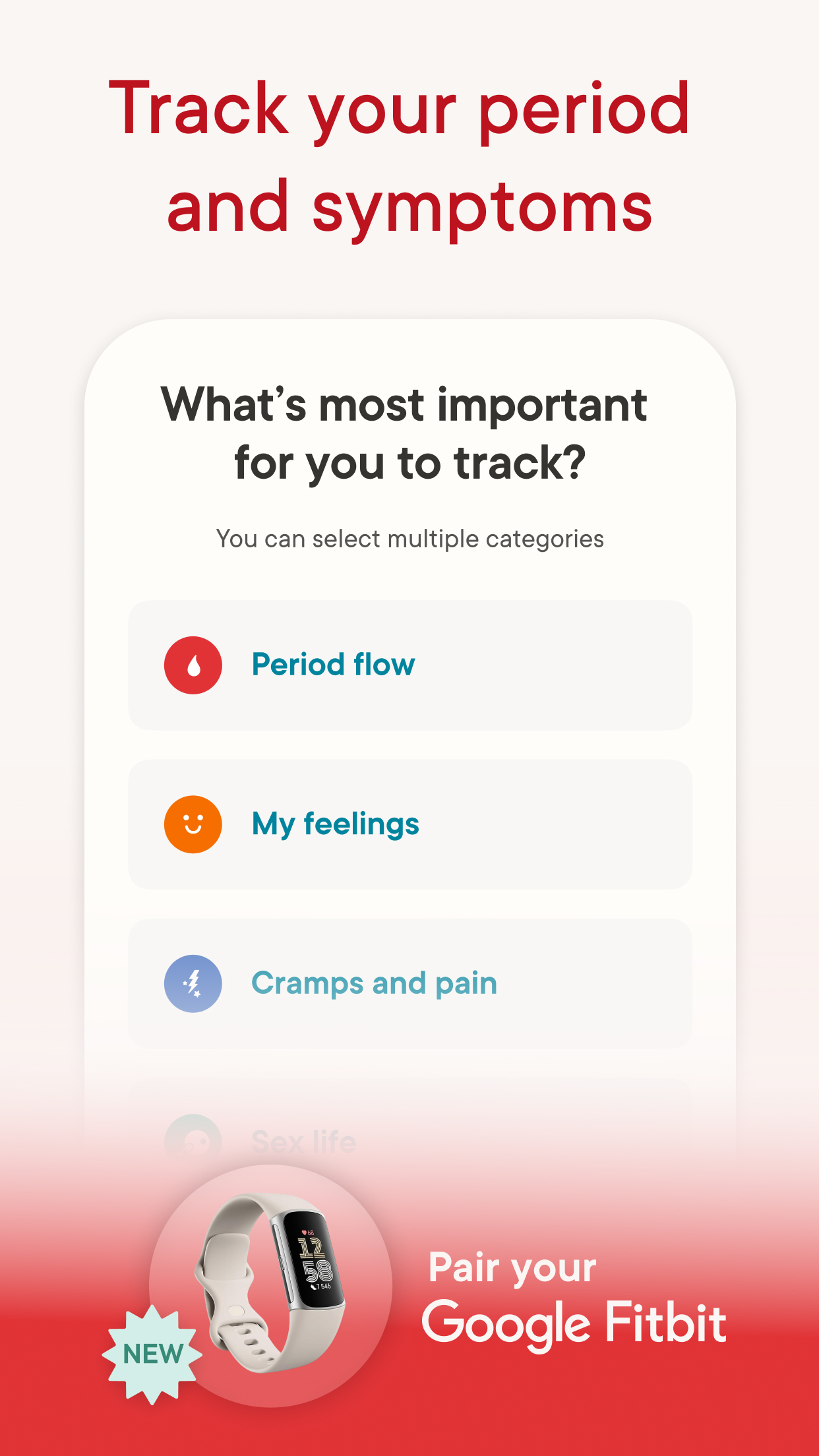اسکرین شات 2 برنامه Clue: Period & Cycle Tracker