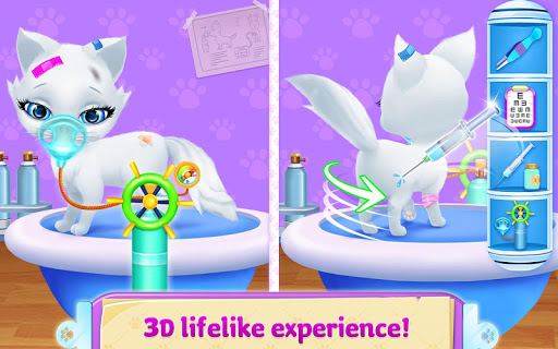 اسکرین شات 6 بازی Doctor Fluff Pet Vet