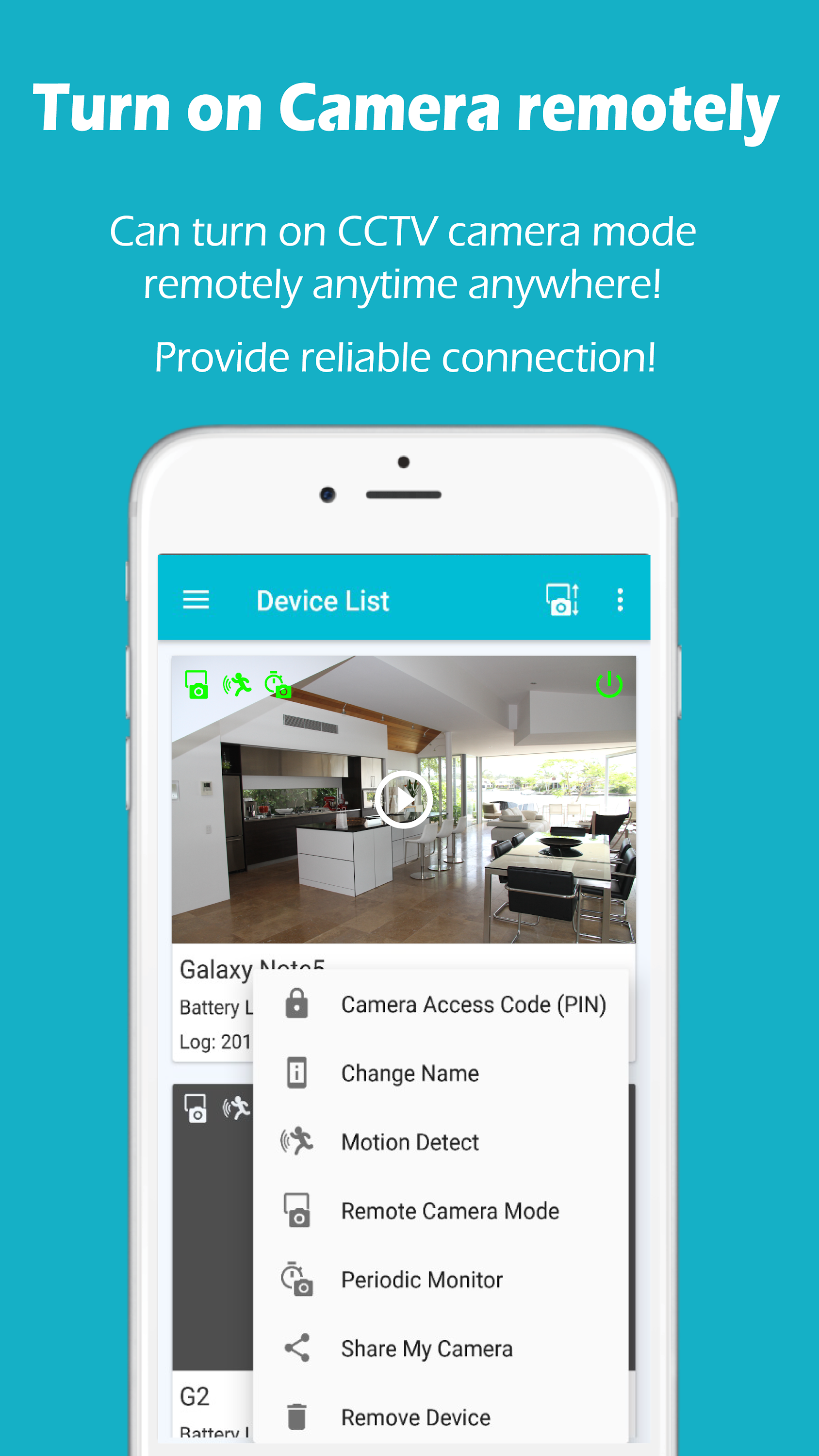 اسکرین شات 6 برنامه Home Security Camera - SeeCiTV