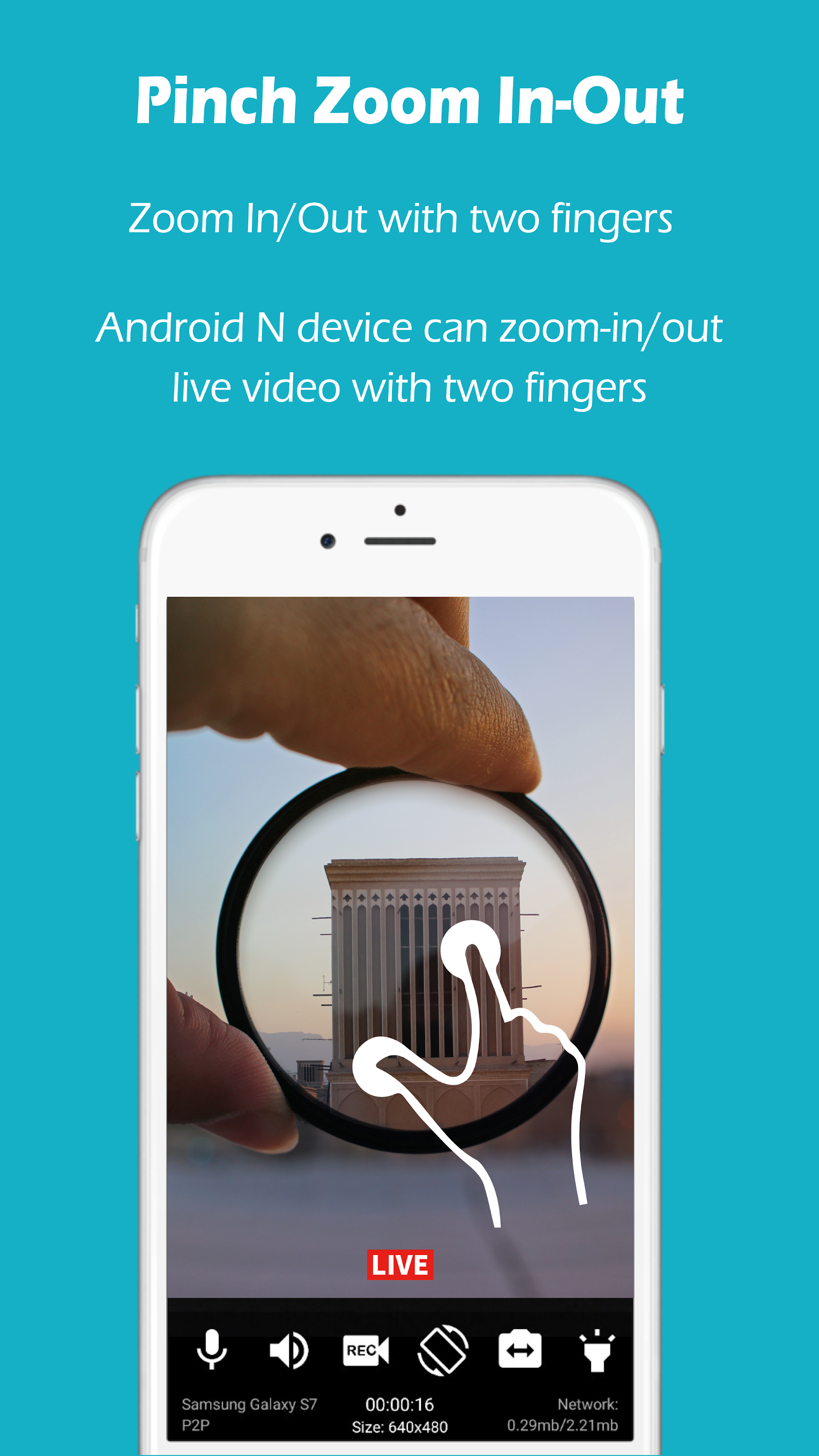 اسکرین شات 2 برنامه Home Security Camera - SeeCiTV